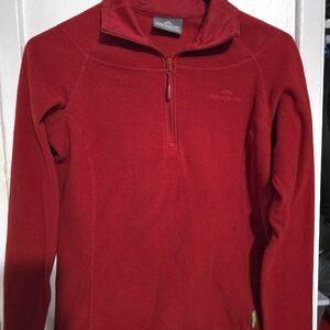 Kathmandu Women's  Zip-Up Red Sweater